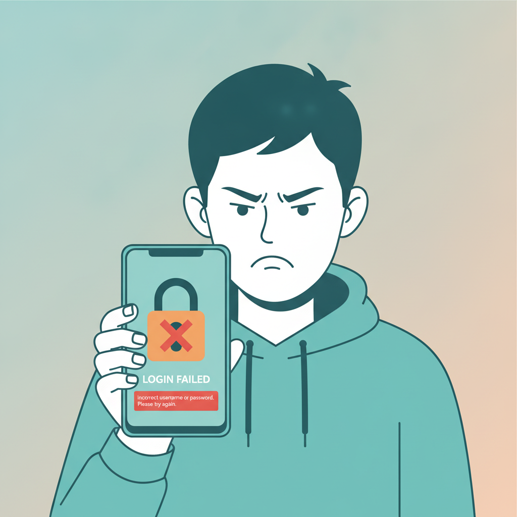 Illustration: Majestic Win Login Problems: Account Access and Verification Errors